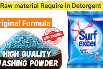 do product formulations of detergents, soaps laundry and toiletry products