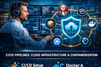 set up and manage ci cd pipelines using jenkins, github actions, or gitlab