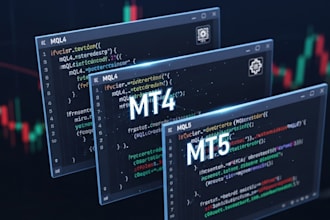 develop custom mql4 and mql5 applications for metatrader