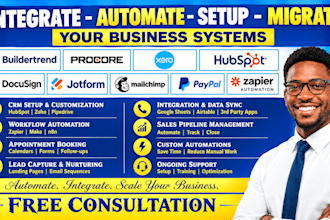 integrate buildertrend xero hubspot docusign jotform mailchimp zapier automation