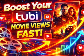 promote your movie on tubi TV increase viewers ranking and organic reach
