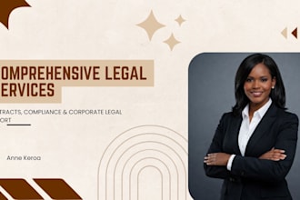 be your lawyer for general legal consulting and advice