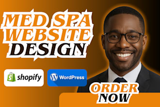 build medical spa website and med spa website and clinic website for med spas