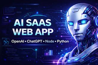 develop ai saas web application with openai