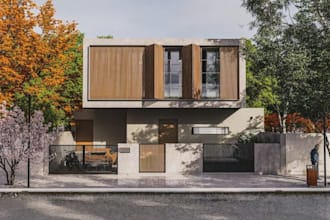 create high quality minimalist modern house designs for real estate projects