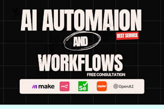 build expert ai automation workflows with n8n, zapier, and langchain