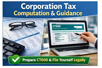 prepare corporation tax computations and step by step ct600 filing guide
