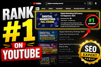 do youtube video SEO and channel optimization