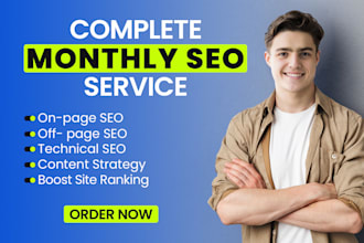 do monthly local ai SEO service technical website audit on page offpage backlink