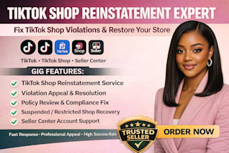do tiktok shop reinstatement and remove your tiktok shop violation