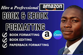 kdp book editing print book formatting ebook formatting for book publishing