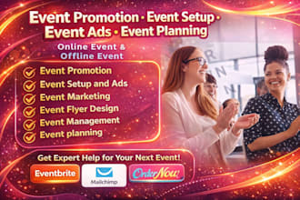 manage and promote your event on eventbrite and resident advisor