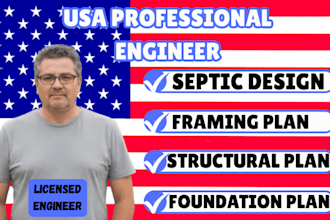 do permit drawing for septic design, truss framing plan foundation plan in tx fl