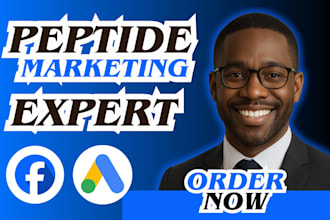 do peptide marketing peptide facebook ads and peptide SEO for peptide websites