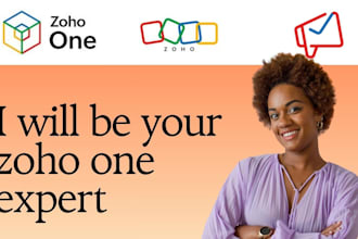 setup zoho one, routeiq, thrive, zoho campaigns, zoho sign forms survey books