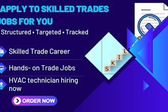 apply to skilled trades jobs for electricians plumbers, hvac techs and other job
