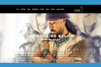 design spiritual website psychic reading church website astrology tarot website