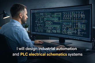 design industrial automation and plc electrical schematics  systems