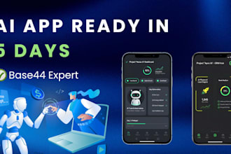 build custom ai mobile apps, saas mvp, and automations using base44