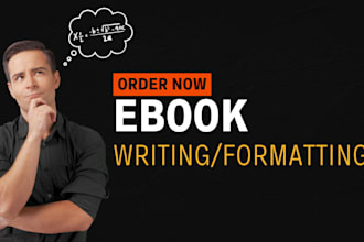 do ebook writing, proofreading, and editing