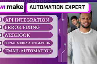setup make com workflow automation zapier api integration, fix made com scenario