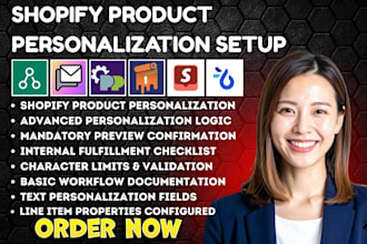 setup shopify product personalization flow messaging zepto forms inbox teeinblue