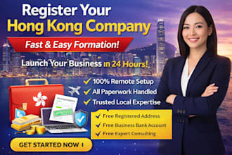 do a hong kong company, complete the vat and ct600 forms obtain business cert