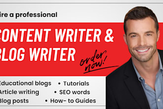 do blog writing proofread SEO writing blog writer article writer content writer