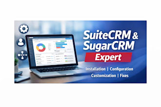 install configure and customize suitecrm and sugarcrm for your business