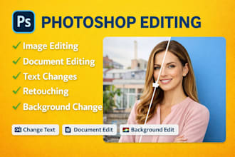 do photoshop editing image document edit change name date text background change