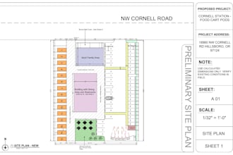 create professional driveway, parking lot, site plan design, property maps