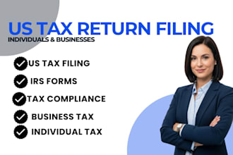 file your US tax return and irs forms accurately