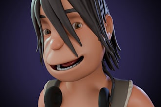 create 3d stylized characters