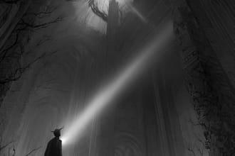 draw dark fantasy horror characters with cinematic detail