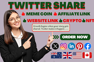 do professional twitter shoutout advertise and promote business website with ads