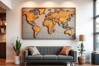do unique wall decor, wall art for any business