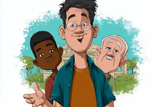 create comics and cartoon illustrations