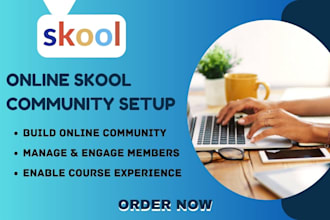 setup, optimize your skool community for courses and membership