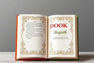 design cookbook or recipe book