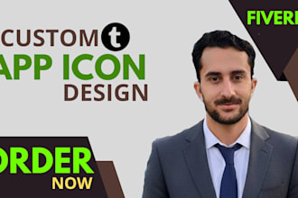 design a high quality custom app icon pro