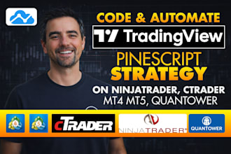 code tradingview pinescript strategy for mt4 mt5 ninjatrader, ctrader, quantower