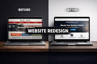 do modern website redesign
