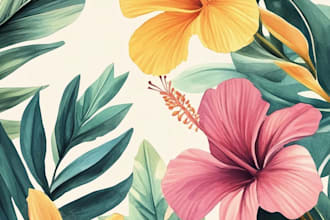 draw a botanical illustration