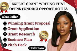 be your expert grant writer for nonprofit and small business grants