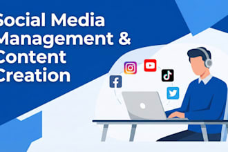 manage your social media, create content, and grow your brand organically