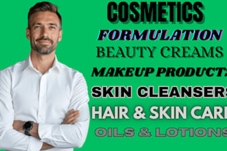 be your cosmetic formulation chemist for organic product
