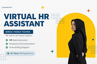 be your reliable virtual HR assistant and HR admin support