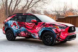 professional vehicle wrap design, car wrap