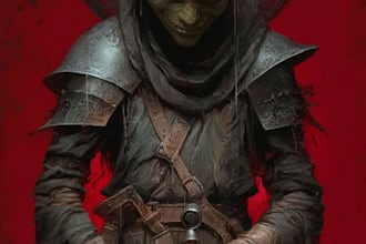create chilling horror character illustrations
