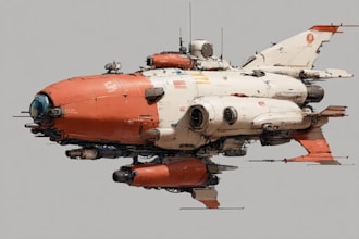 scifi futuristic vehicle aircraft spaceship